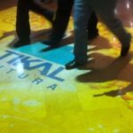 Interactive Floor and Wall Systems in Mall